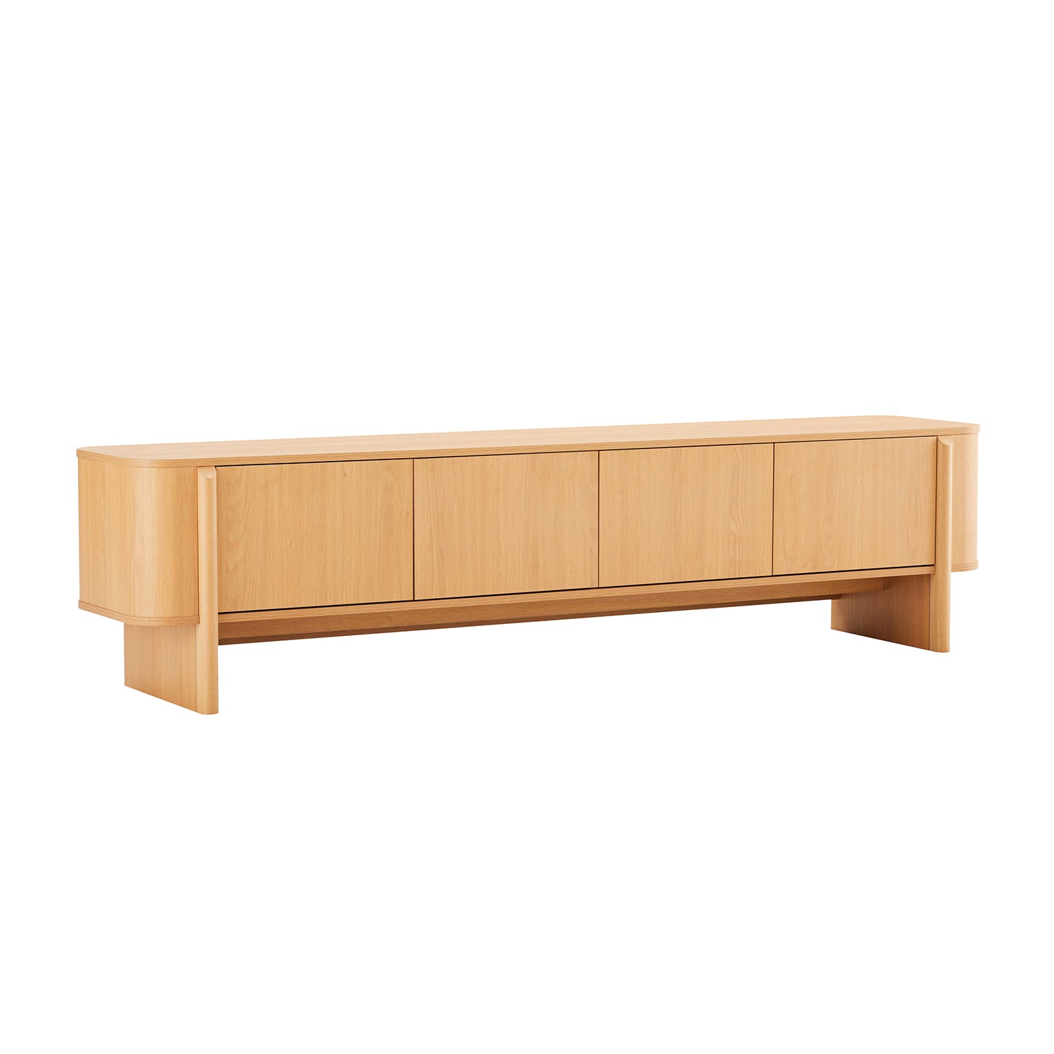 TV galds MORBEN 202,5x42xH50cm, melamīns