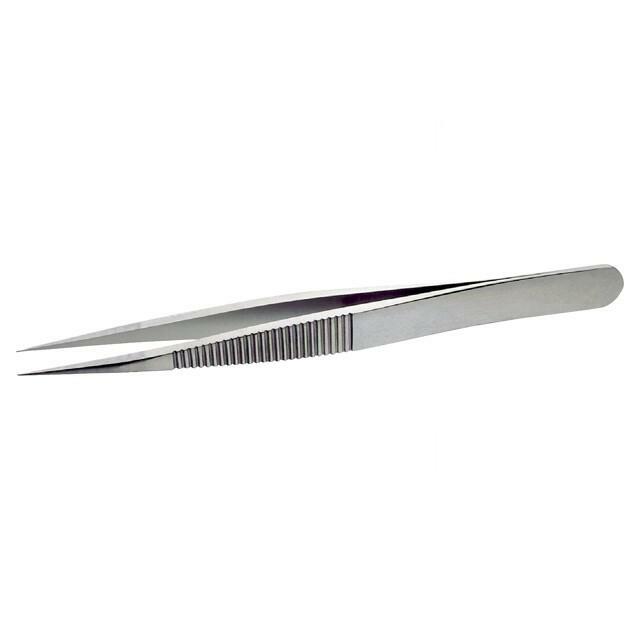 LINDSTROM Tweezers; 110mm; Blade tip shape: