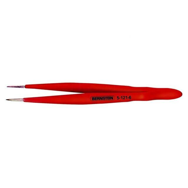 BERNSTEIN Tweezers; 120mm; Blade tip shape:
