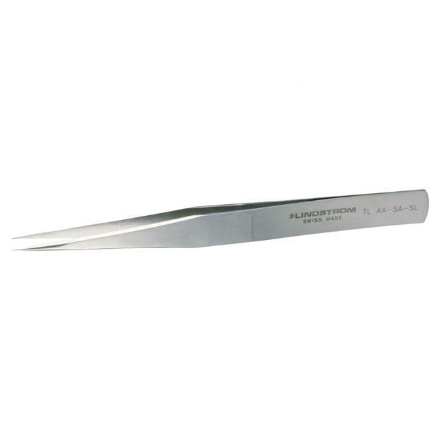 LINDSTROM Tweezers; 130mm; Blade tip shape: