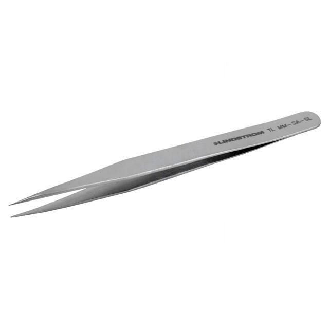 LINDSTROM Tweezers; 130mm; Blade tip shape: