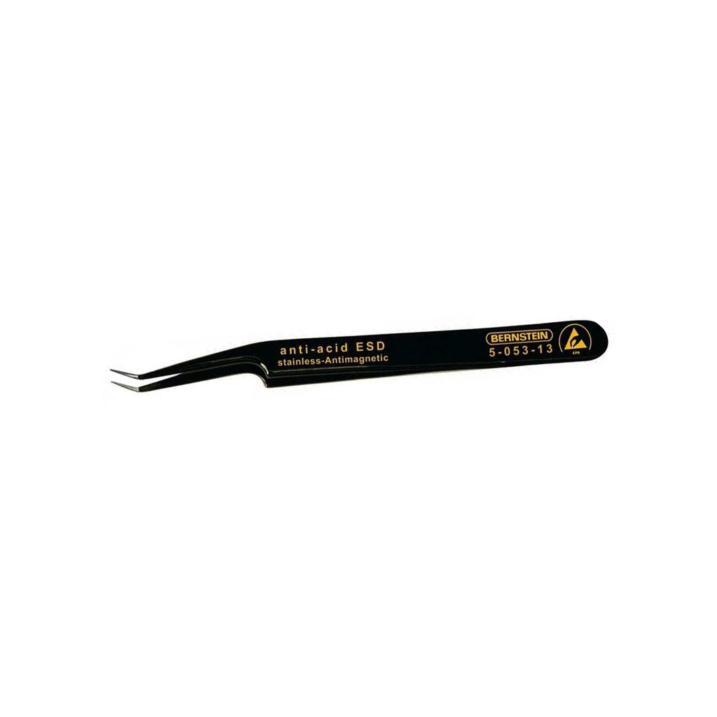 BERNSTEIN Tweezers; non-magnetic; Blade tip shape: