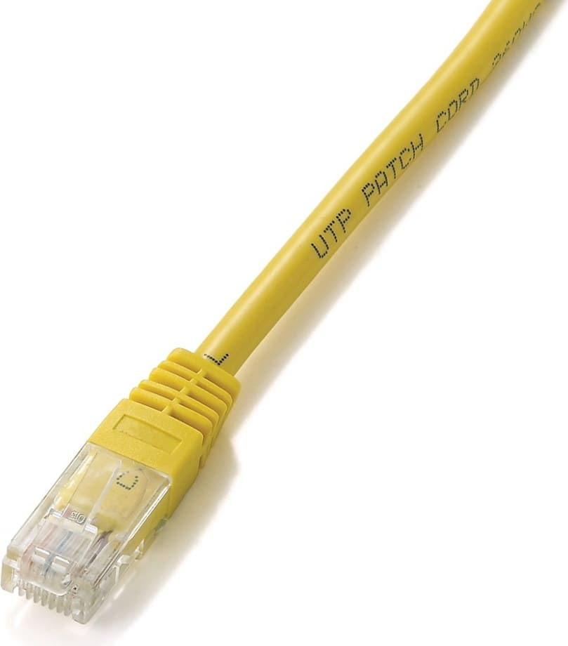 U/UTP kabelis kat 5e, dzeltens, 5m