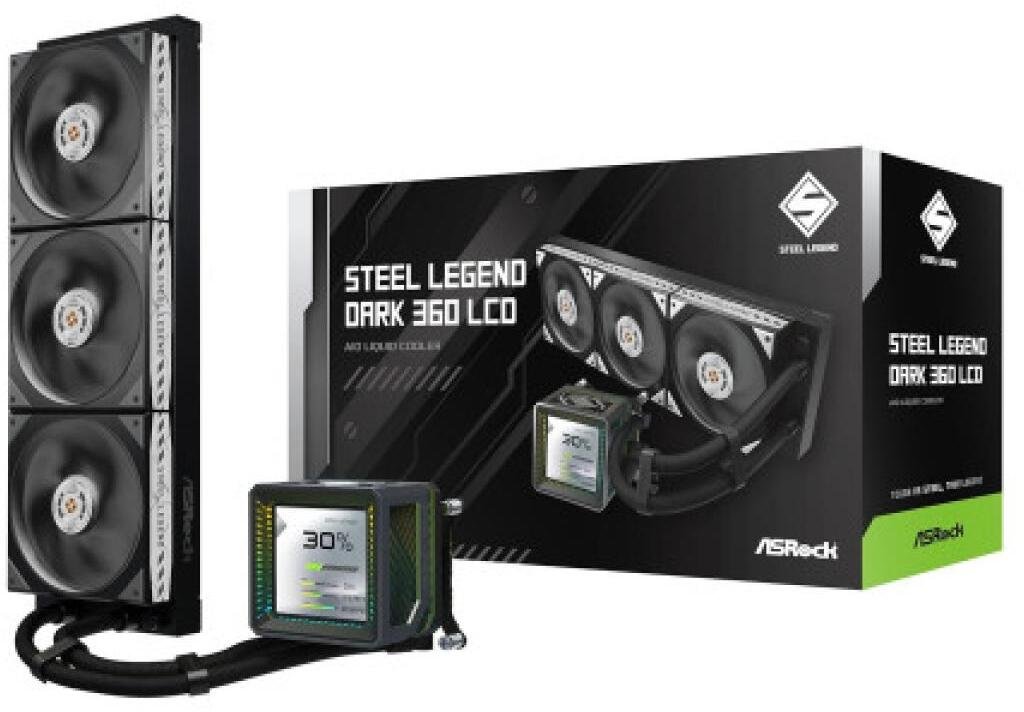 CPU dzesētājs ASROCK Steel Legend Dark