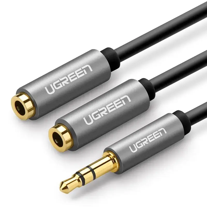 AUX audio sadalītājs 3,5 mm