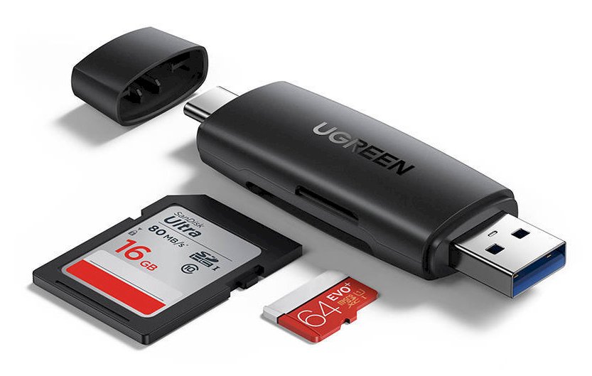 UGREEN CM304 karšu lasītājs USB 3