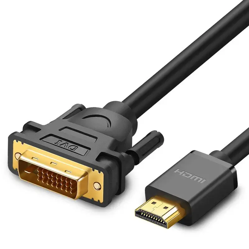 Kabelis HDMI-DVI (24+1) 1m divvirzienu (1080P@60Hz)