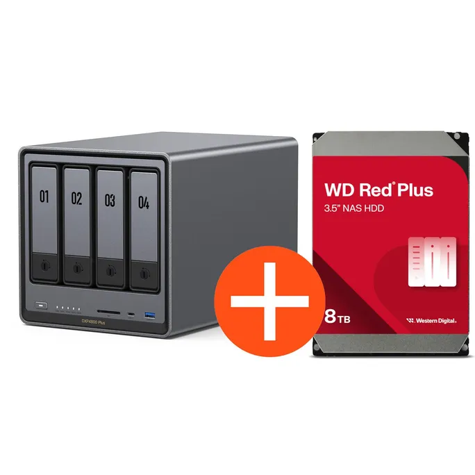 UGREEN NASync DXP4800 Plus NAS sistēma