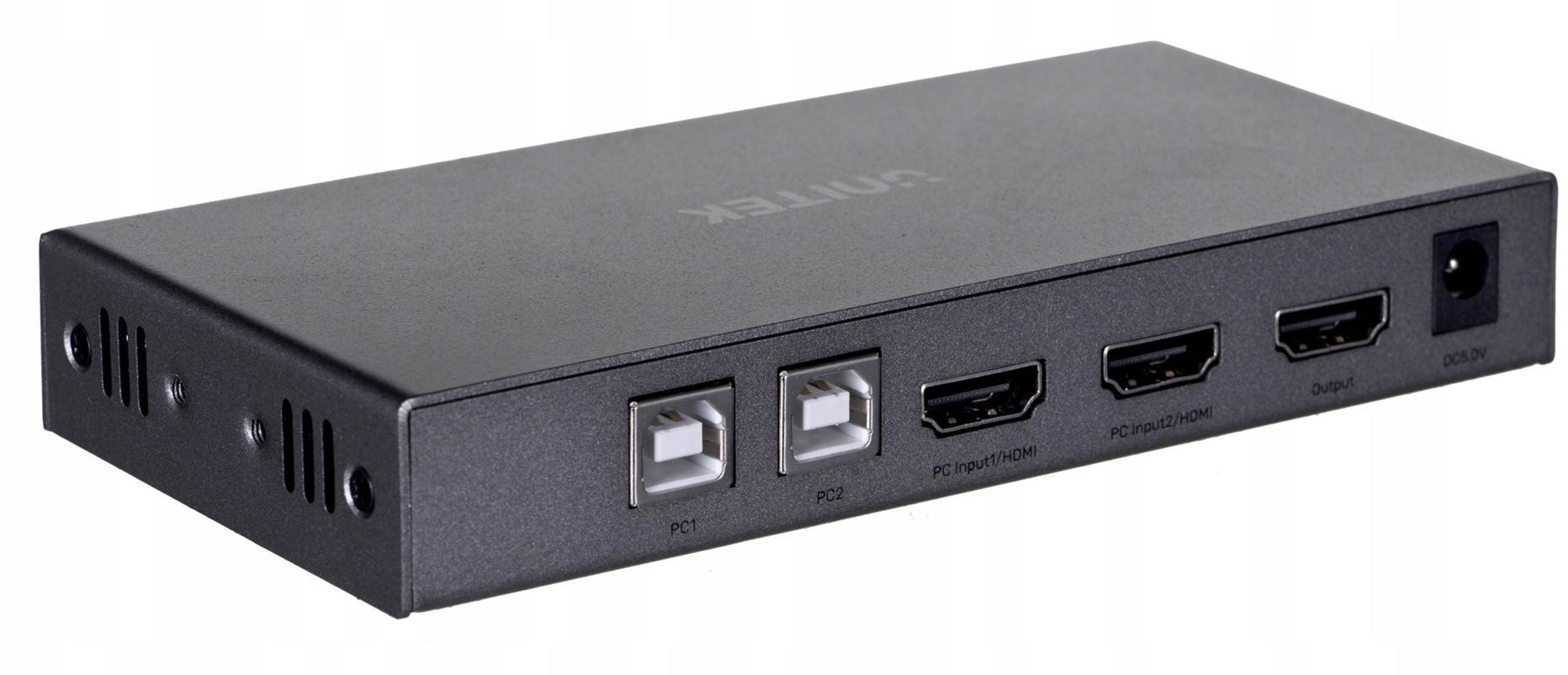 Unitek Przełącznik KVM 4K HDMI 2