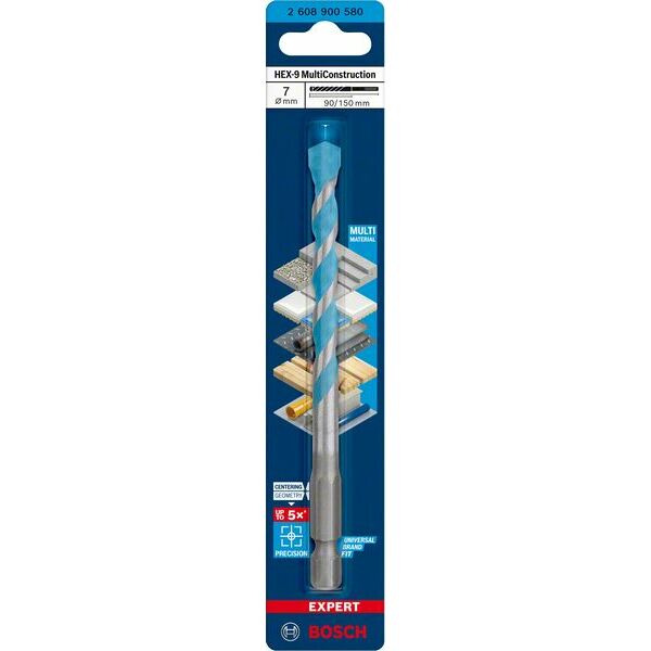 BOSCH Univ. urbis MultiConstr. HEX-9, 7x90x150