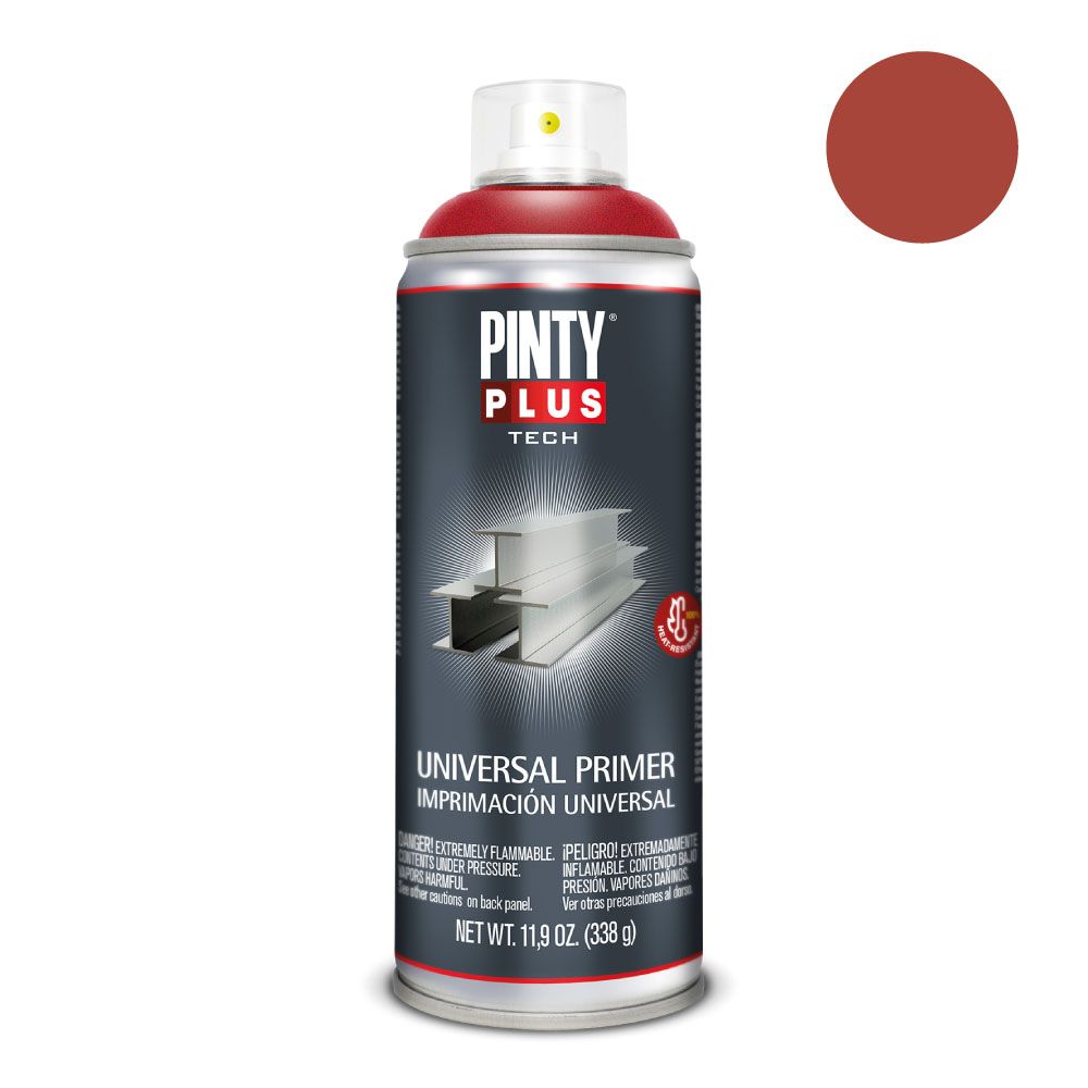Universāla brūna antikorozijas grunts krāsa aerosolā