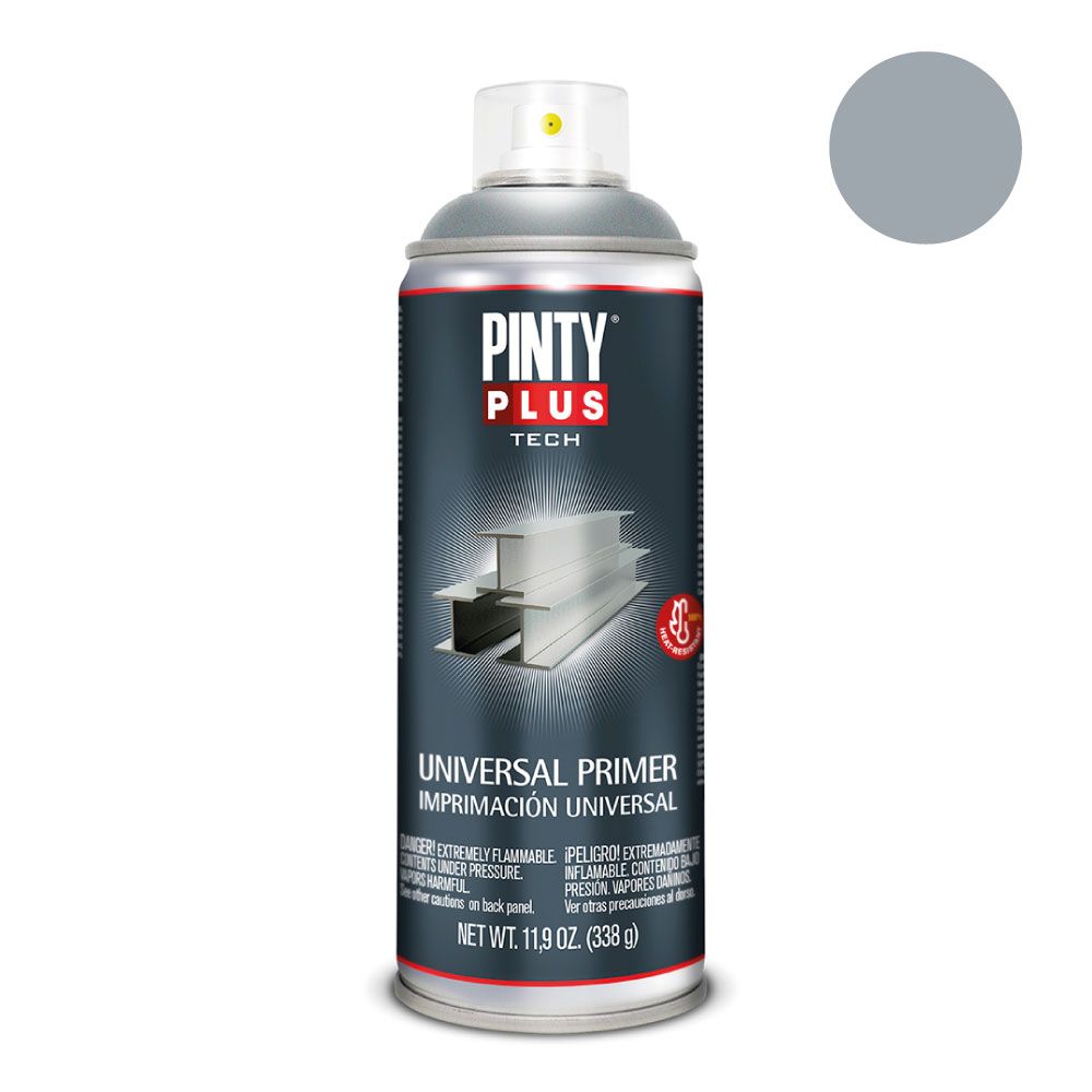 Universāla pelēka antikorozijas grunts krāsa aerosolā