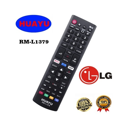 Universālā pults HUAYU RM-L1379 (LG) Netflix