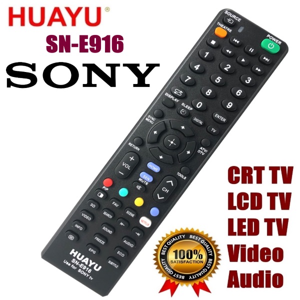 Universālā pults HUAYU SN-E916 (SONY) -