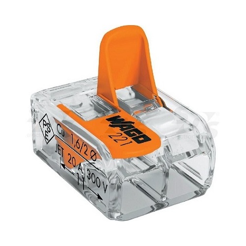 Universālais vadu savienojums COMPACT 2x0.14-4mm²