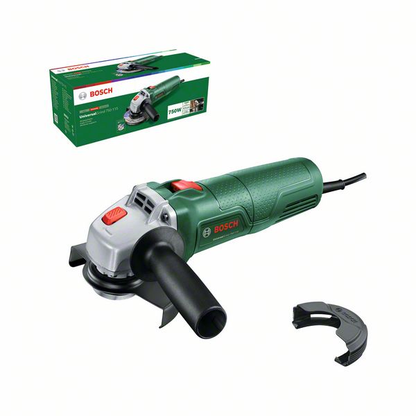BOSCH UniversalGrind 750-115 Leņķa slīpmašīna |