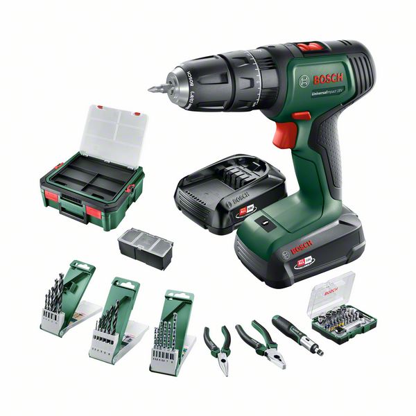 BOSCH UniversalImpact18V(2x18V) Akum.triecienurbjmašīna | 06039D4108