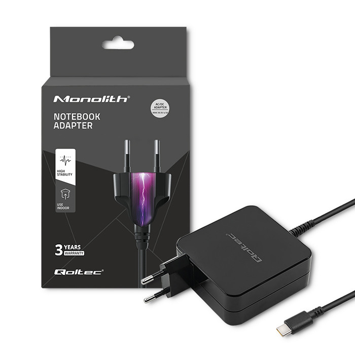 Qoltec ® Universāls lādētājs | 90W