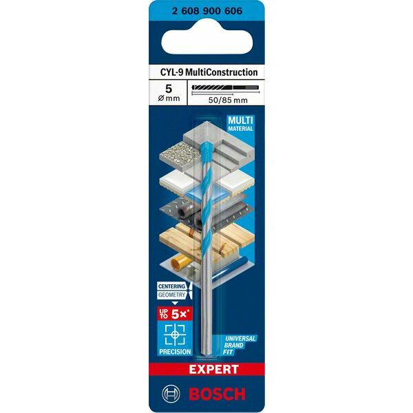 BOSCH Universāls urbis CYL-9 MC 5x50x85