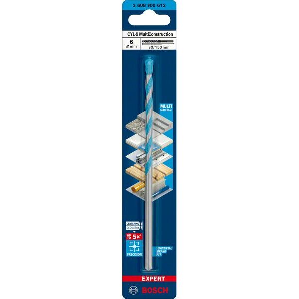 BOSCH Universāls urbis CYL-9 MC 6x90x150