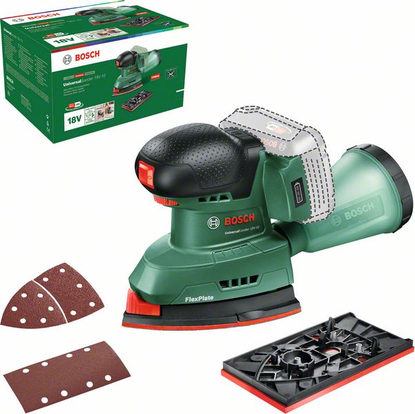 BOSCH UniversalSander18V-10sol Akum.multislīpmašīna | 06033E3100