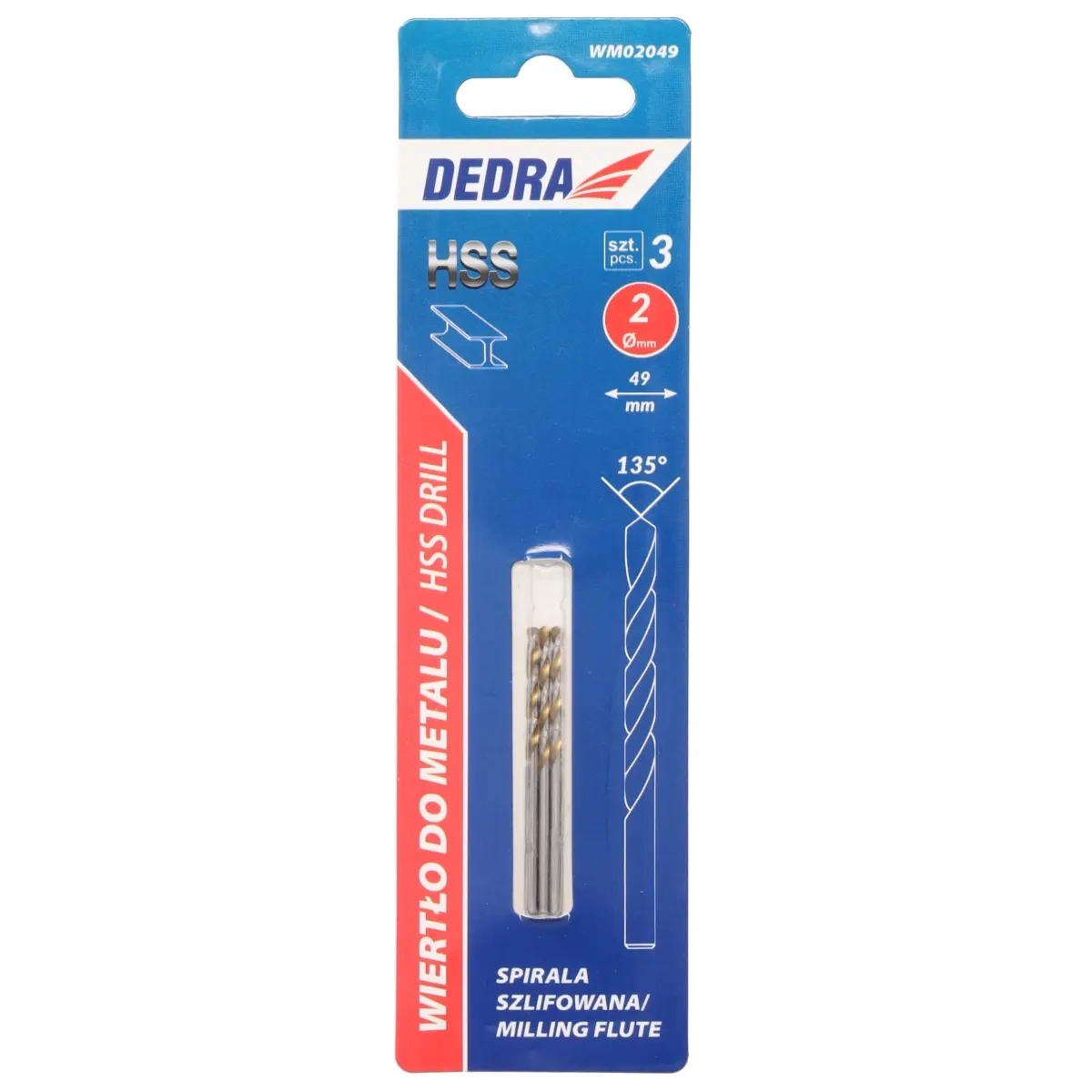 DEDRA-EXIM Urbis metalam, 3 gab., HSS