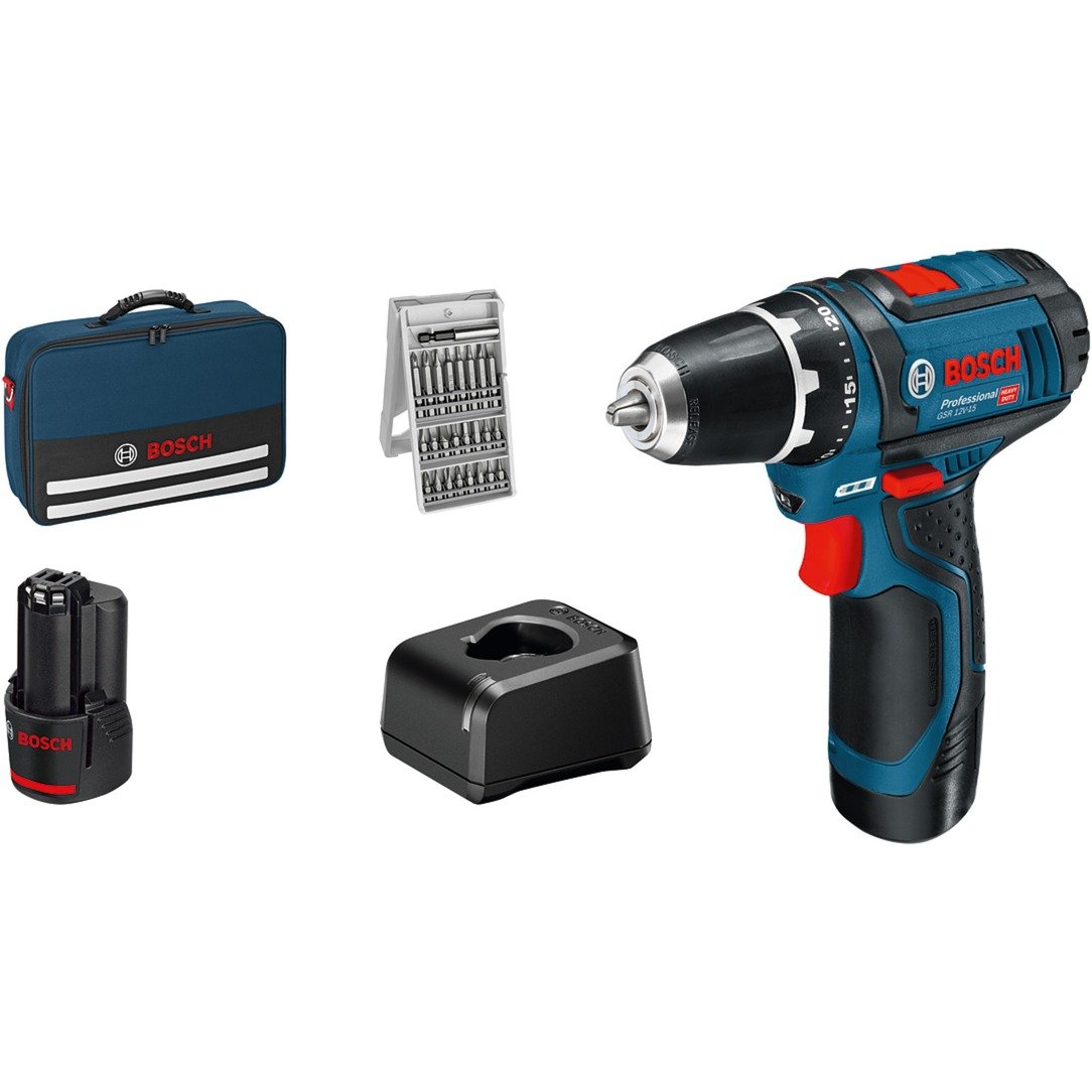 Bosch Powertools GSR 12V-15, BG 2x2