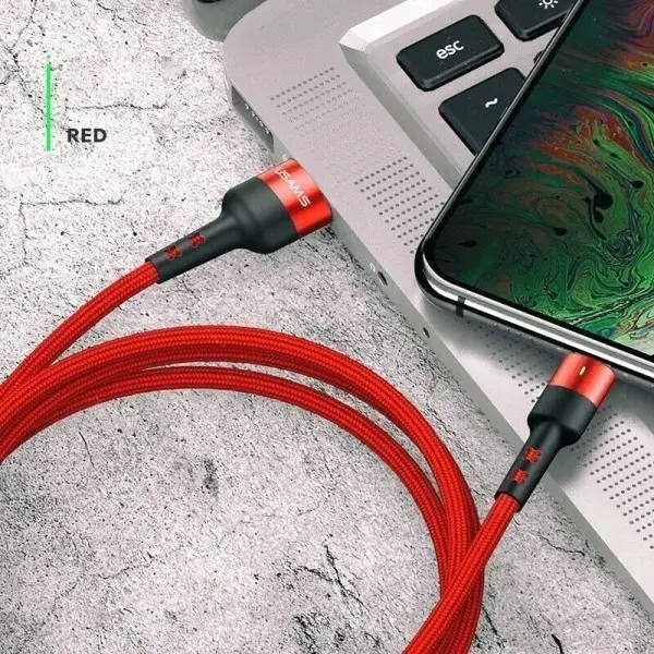 USAMS Braided cable | Kabel pleciony