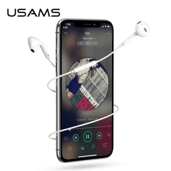 USAMS Stereo austiņas EP-22 white |white