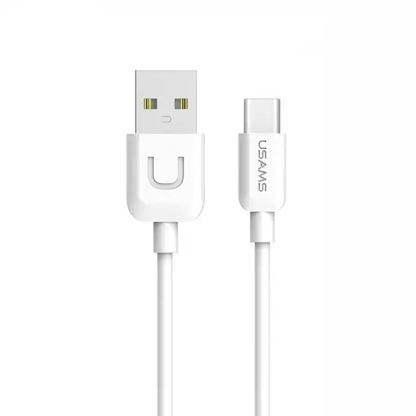 USAMS U-Turn USB-C Cable 1m white