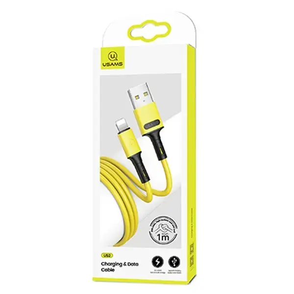 USAMS Kabel U52 lightning 2A Fast
