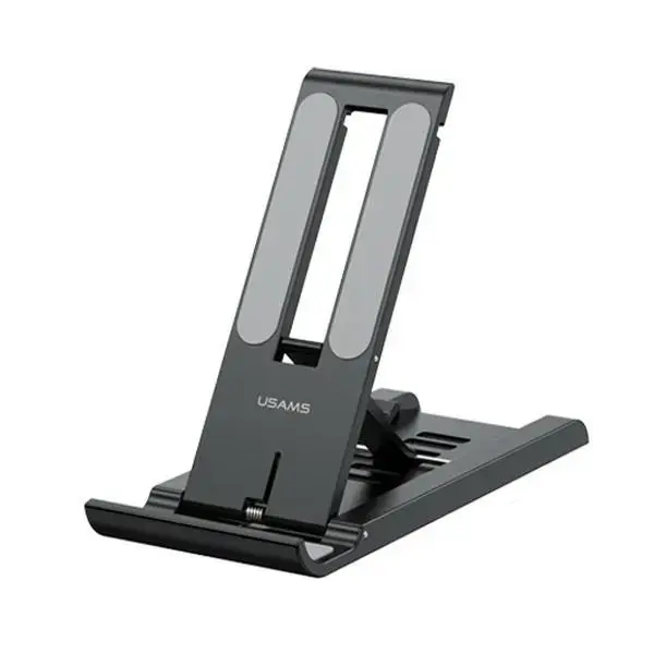 USAMS Uchwyt biurkowy na telefon|tablet czarny|black