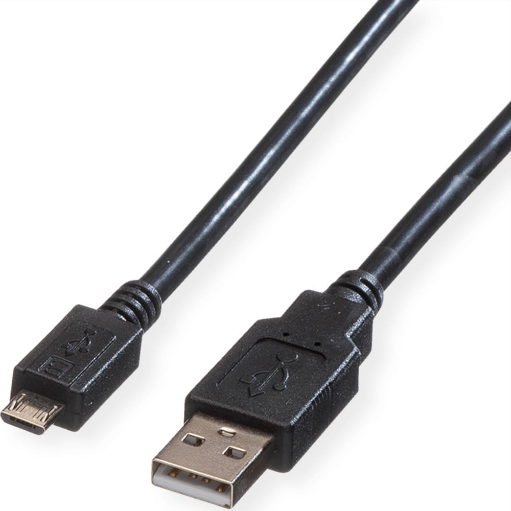 USB 2.0 kabelis,  A-microB, M/M