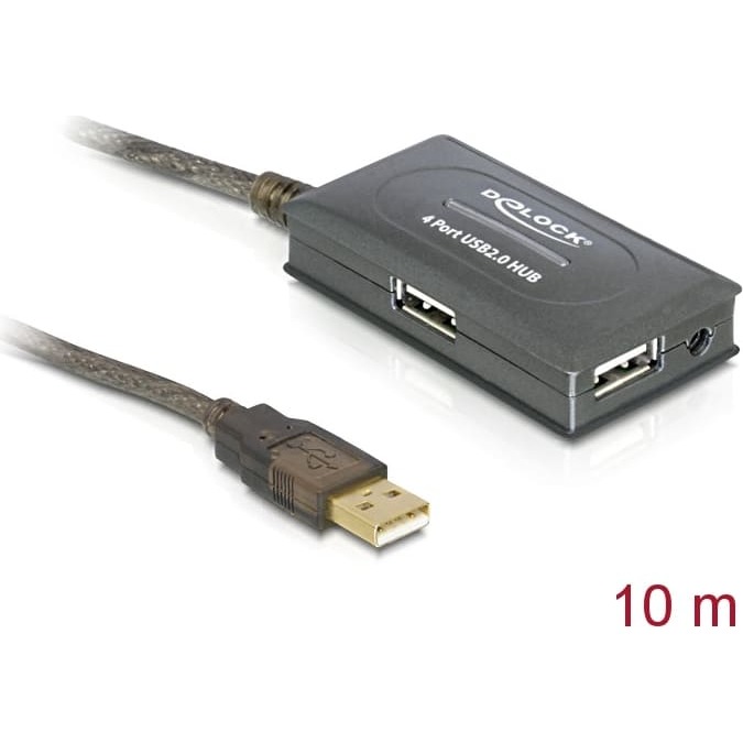 USB 2.0 pagarin. kabelis 10m