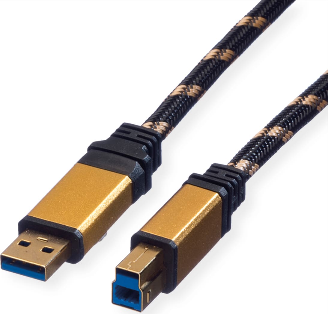 USB 3.0 kabelis A/B tips