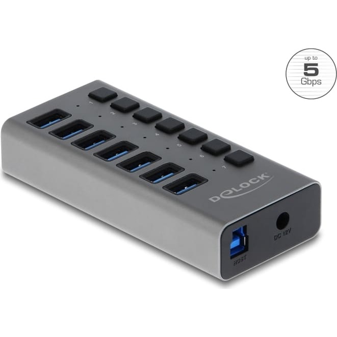 Delock External USB 5 Gbps Hub