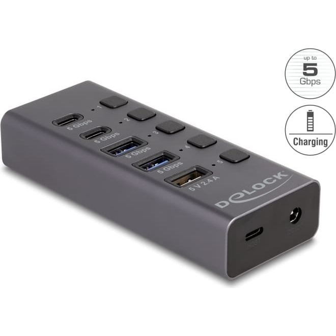 Delock USB 5 Gbps Hub with