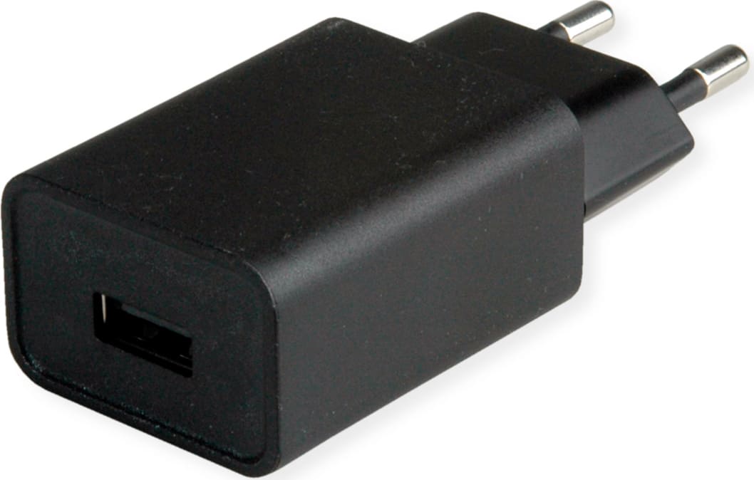 USB sienas lādētājs, 1-Port, 12W, Value