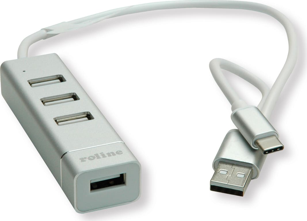 USB2.0 TypeA 4portu HUB, Type