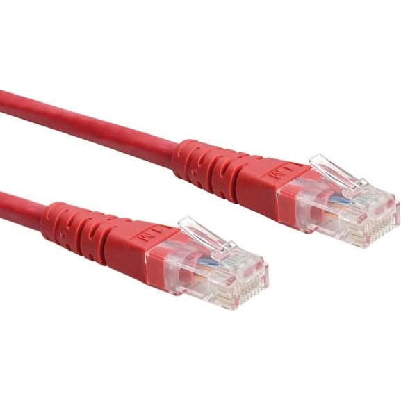 UTP kabelis kat.6, sarkans, 7m