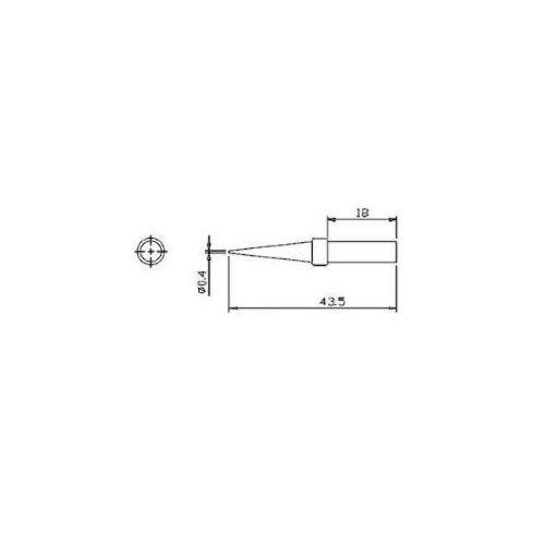 Uzgalis 0.4mm SL10-20-30 lodēšanas stacijai