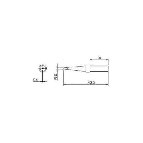 Uzgalis 1.2mm SL10-20-30 lodēšanas stacijai