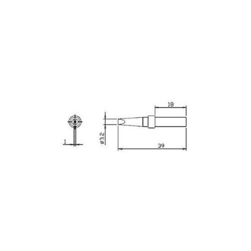 Uzgalis 3.2mm SL10-20-30 lodēšanas stacijai