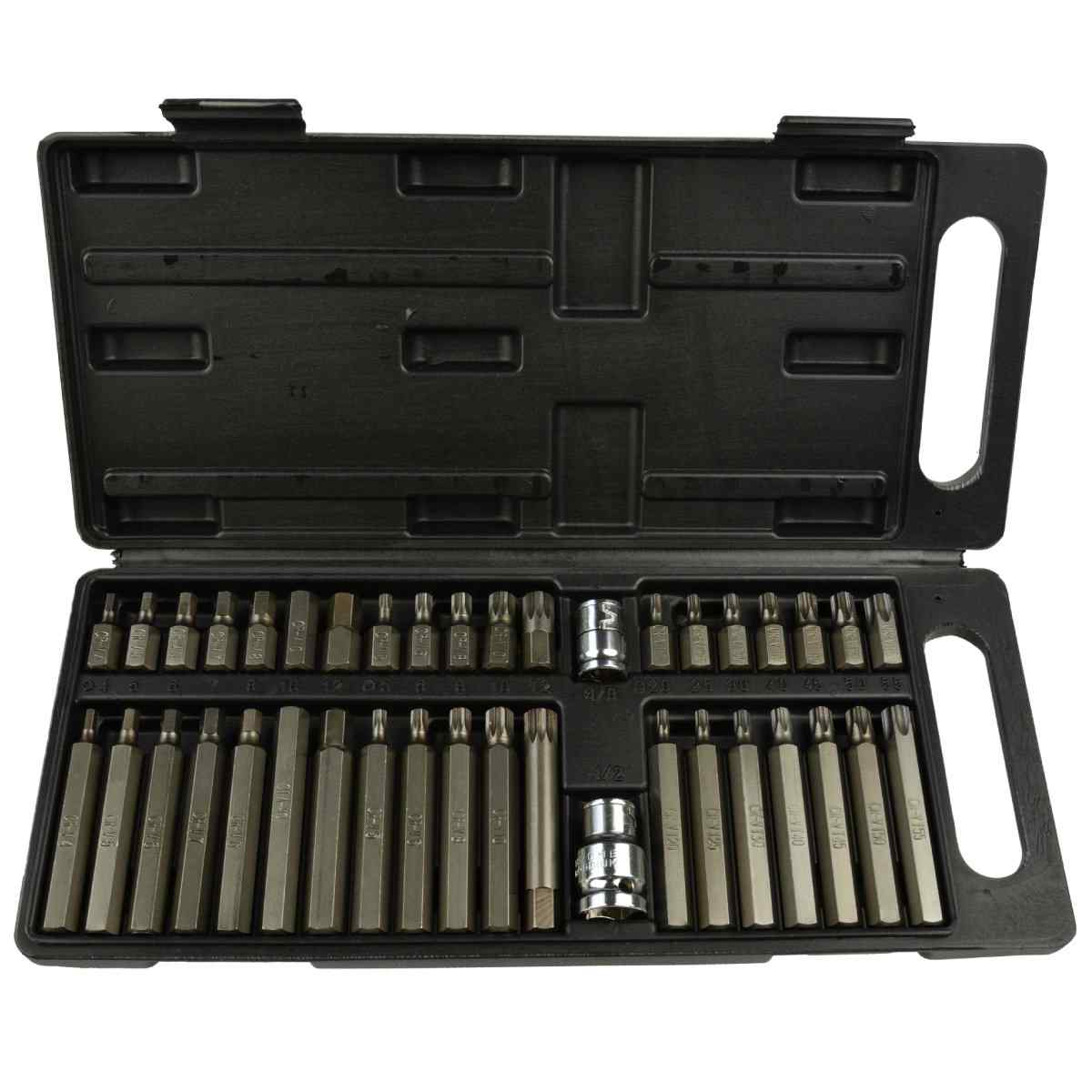 Uzgaļu kompl. 10mm 40gb XZN/TX/Sešk. (5901477117886)