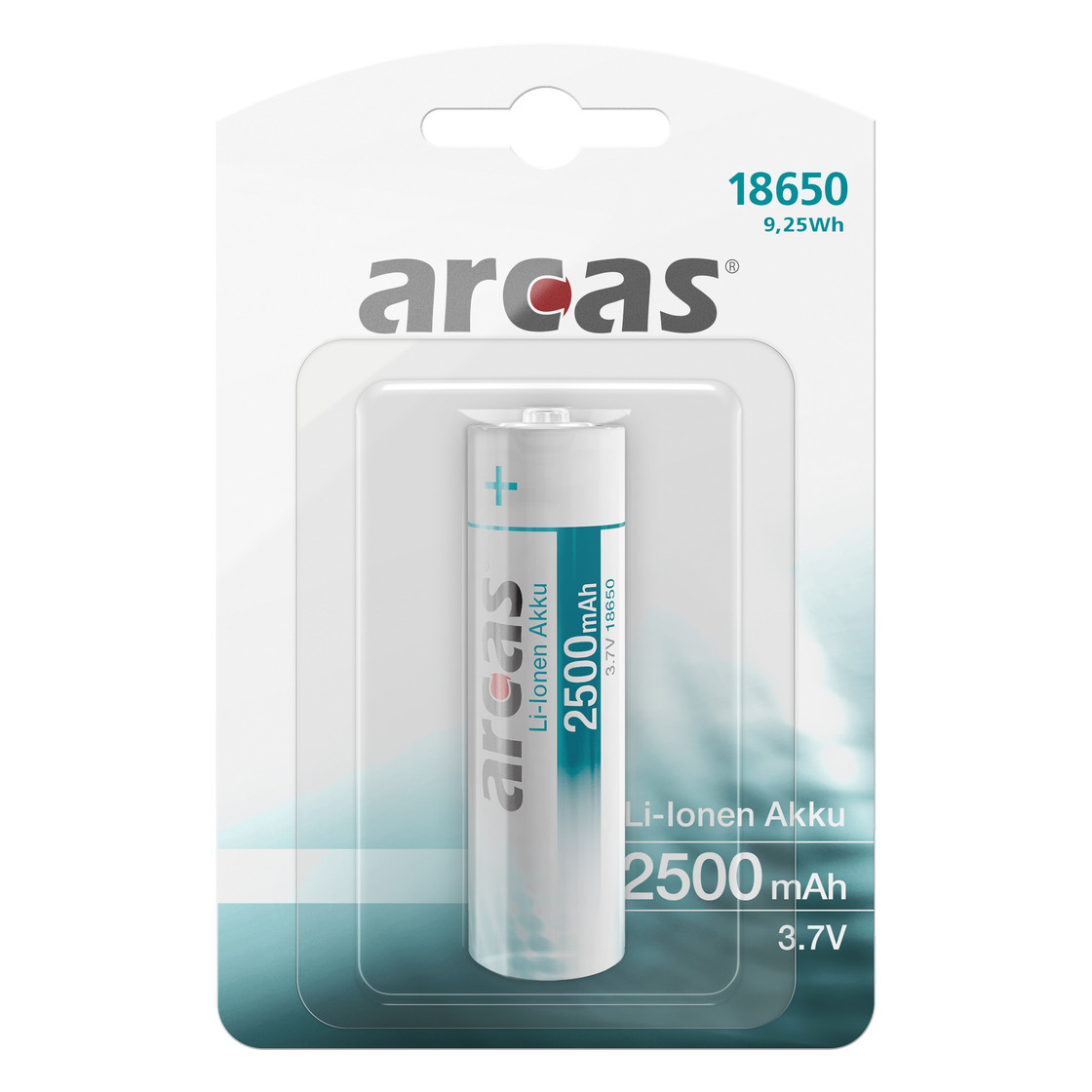 Uzlādējams elements Li-ion 18650 3.7V