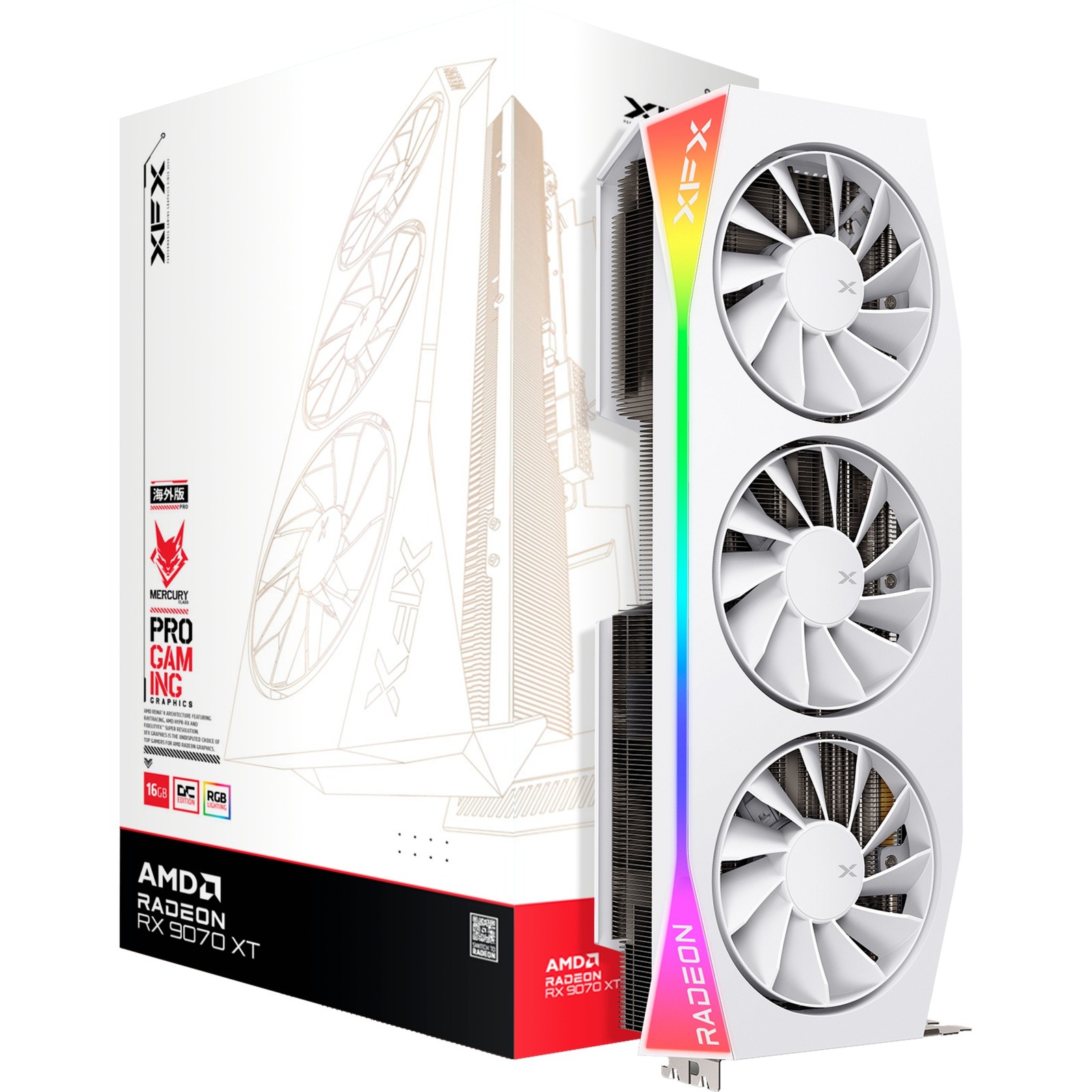 Vaizdo plokštė AMD XFX Mercury RX