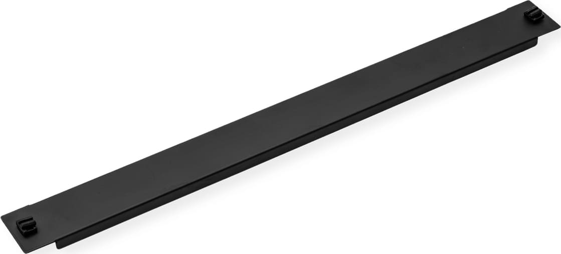 Value 19" Blank Panel, Snap-in, 1U