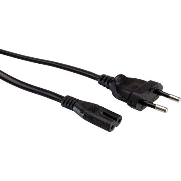 VALUE power cable , euro type 2-pin