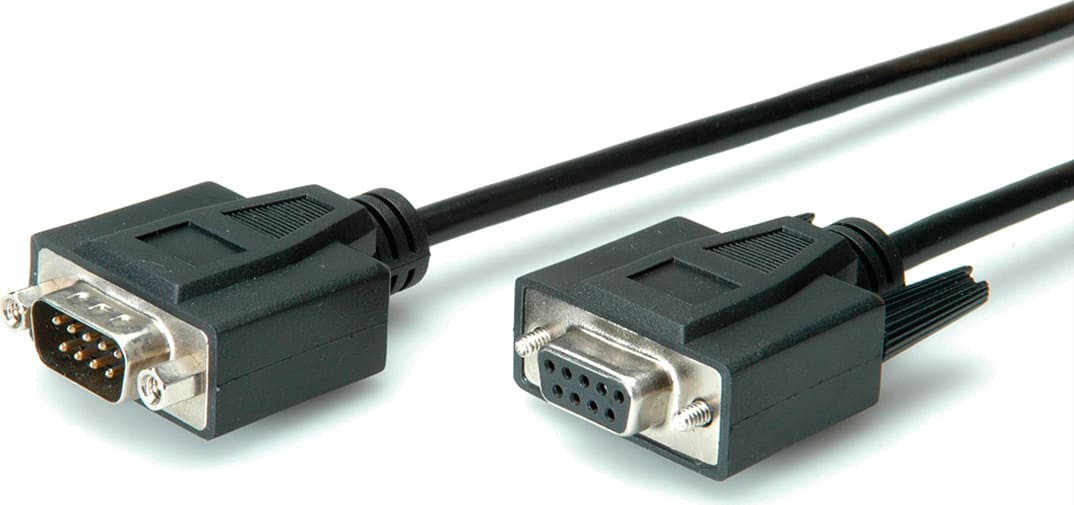 Value RS232 Cable, DB9 M -