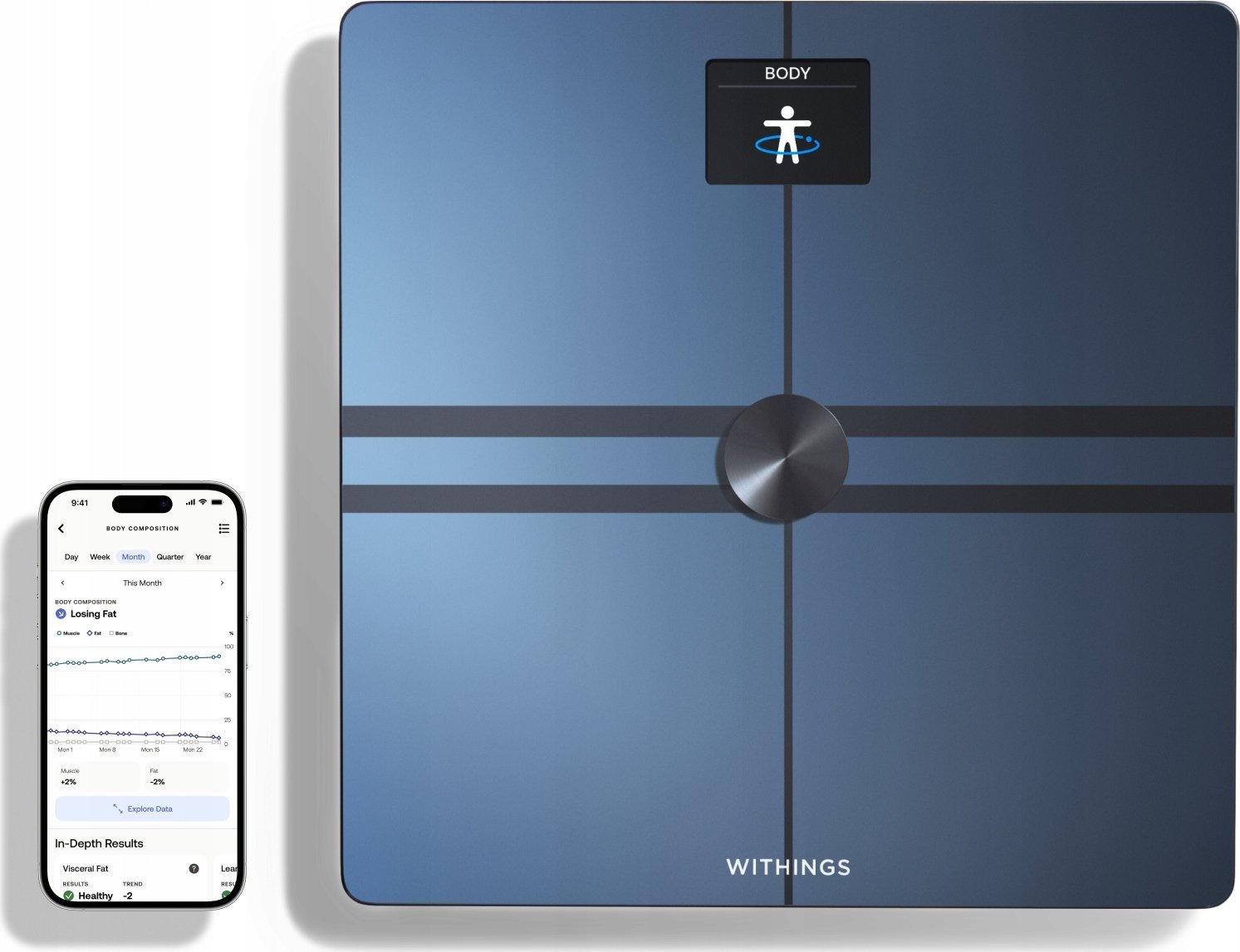 Vannas istabas svari Withings Body Smart